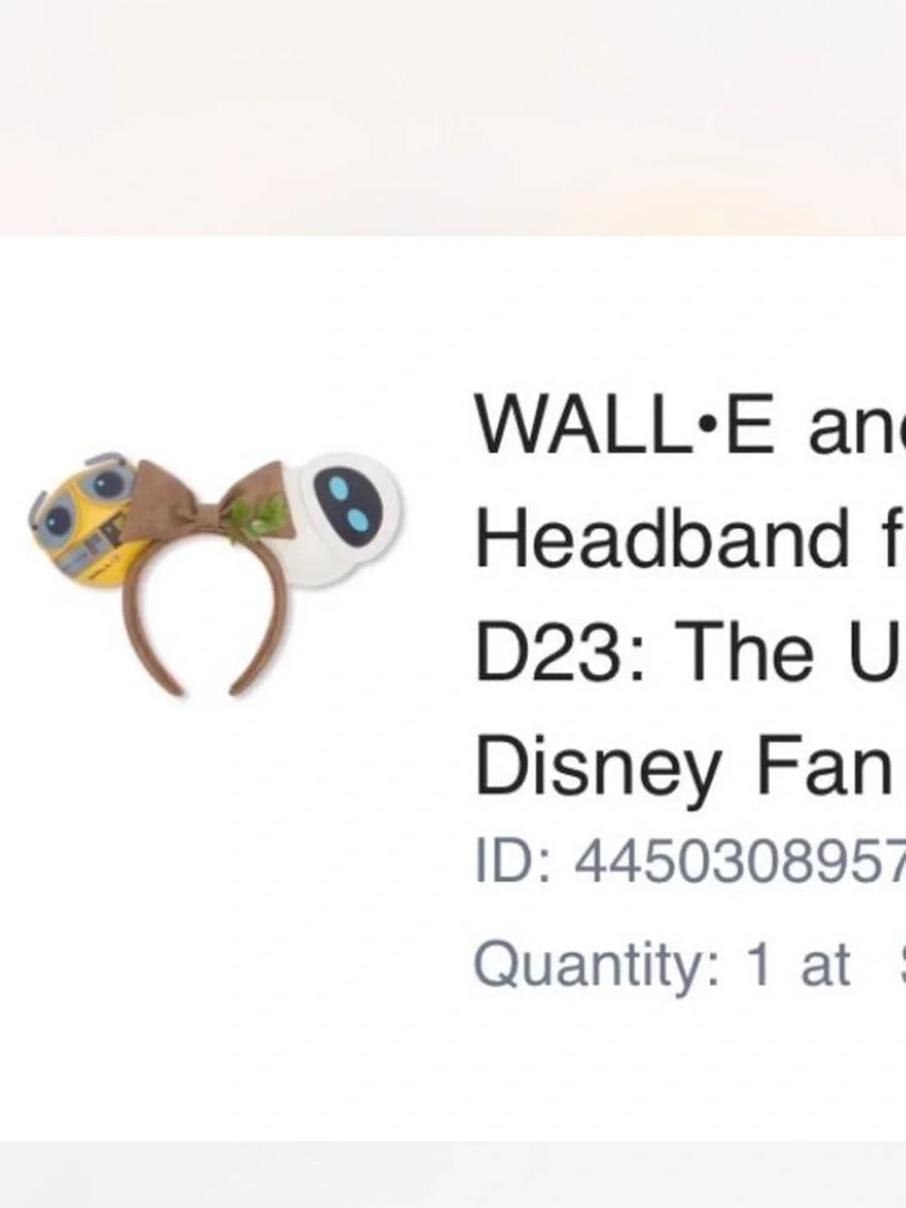 Disney playful headband